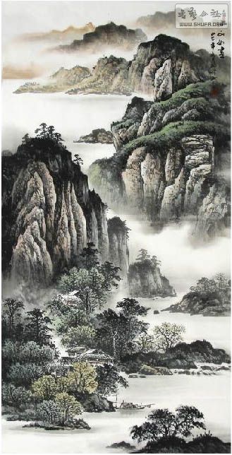 梁羽杰·四尺竖幅山水·江山如画9-2.jpg