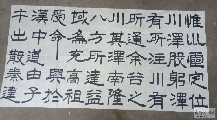 咸阳书法家赵立生临作欣赏