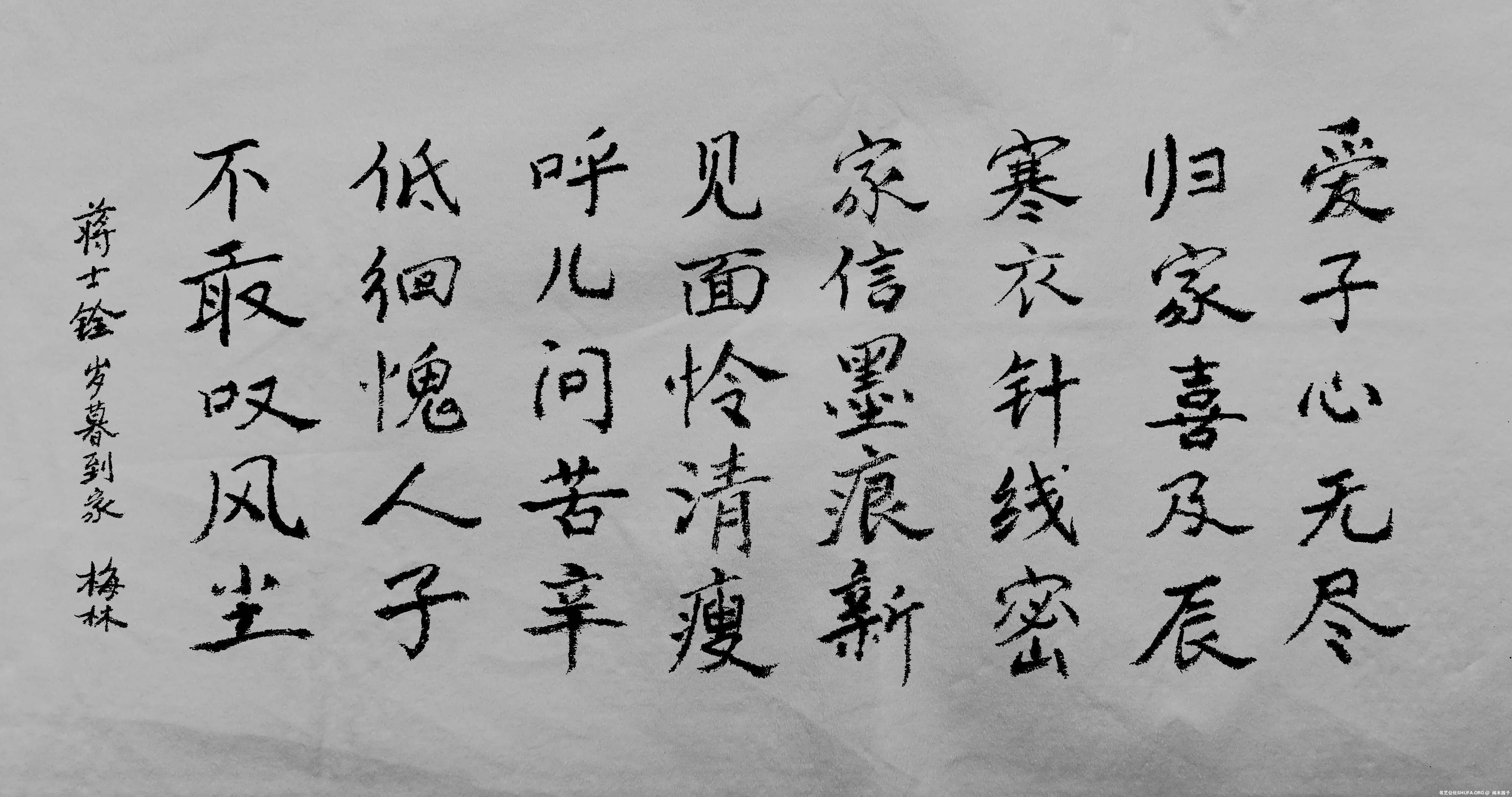 蒋士铨 岁暮到家