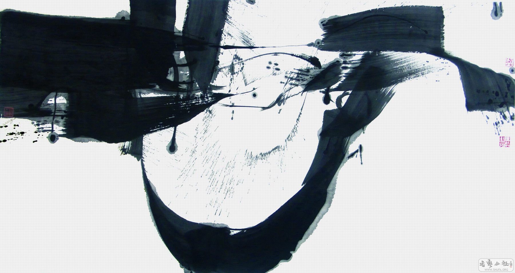 ȡֽ ˮī 97X180cm  2008.jpg