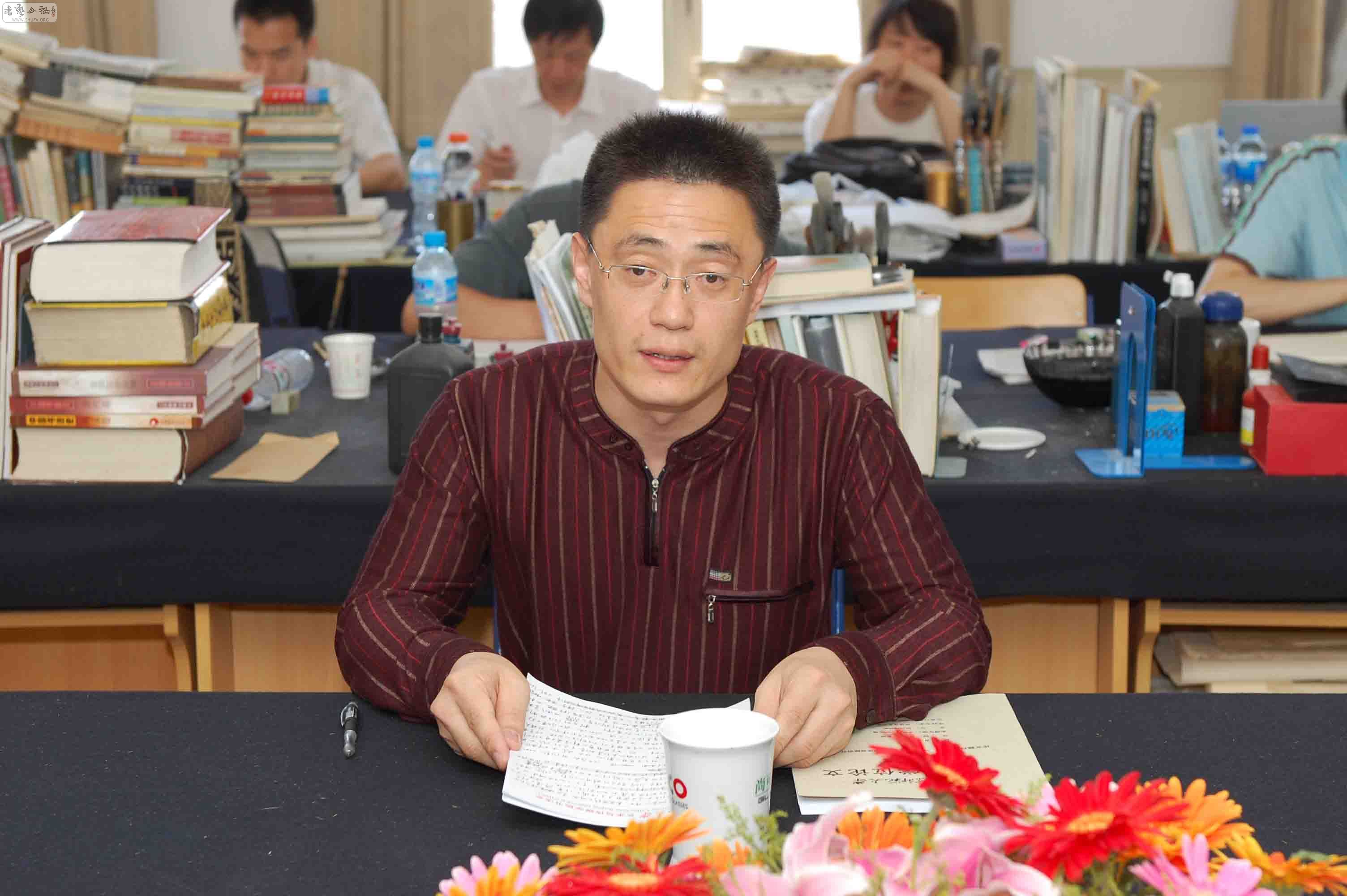 北京师范大学09届书法专业博士论文答辩-+【北