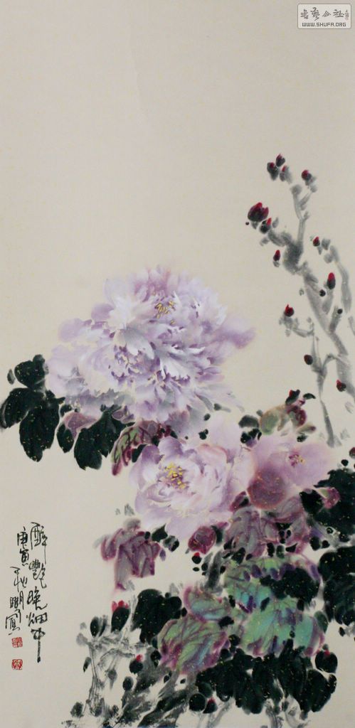 【张双凤国画】 牡丹画作品展(一)