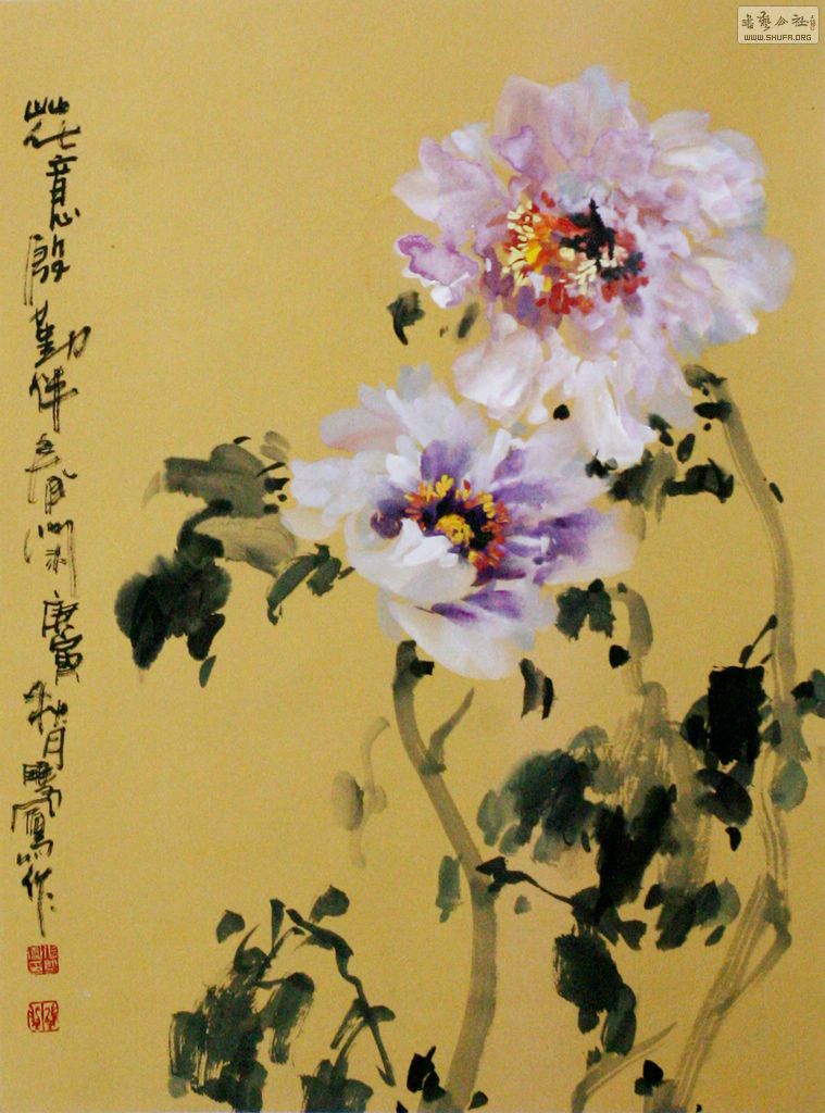 【张双凤国画】 牡丹画作品展(二)