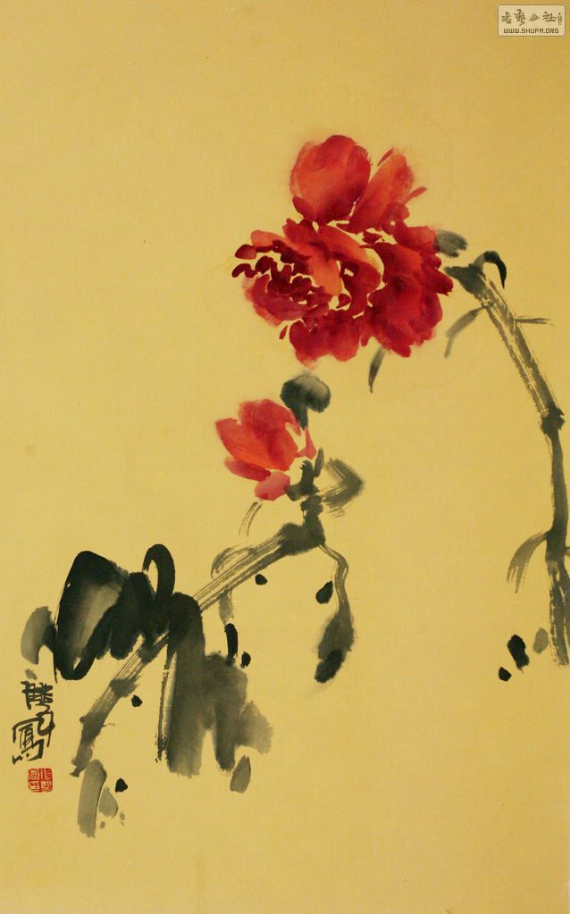 【张双凤国画】 牡丹画作品展(二)