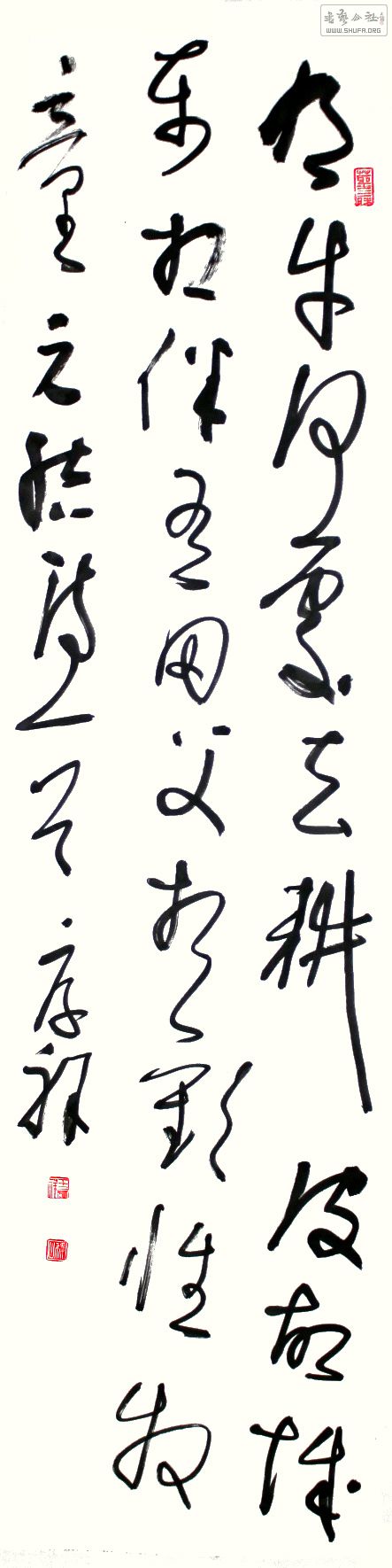 中国书协草书委员会委员,实力派升值潜力股王厚祥四尺