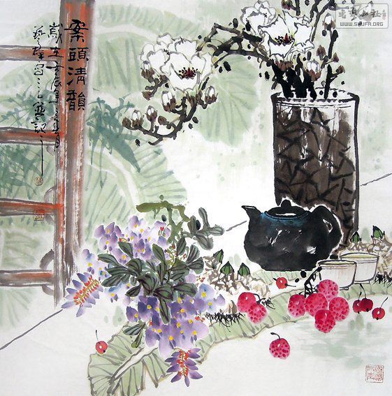 孙艺群四尺斗方写意花鸟c19911.jpg