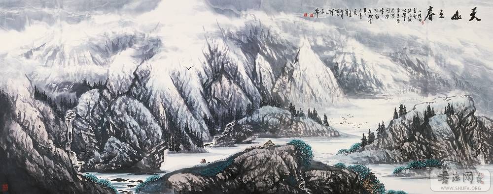 ɽ֮  400X162CM 2007.jpg
